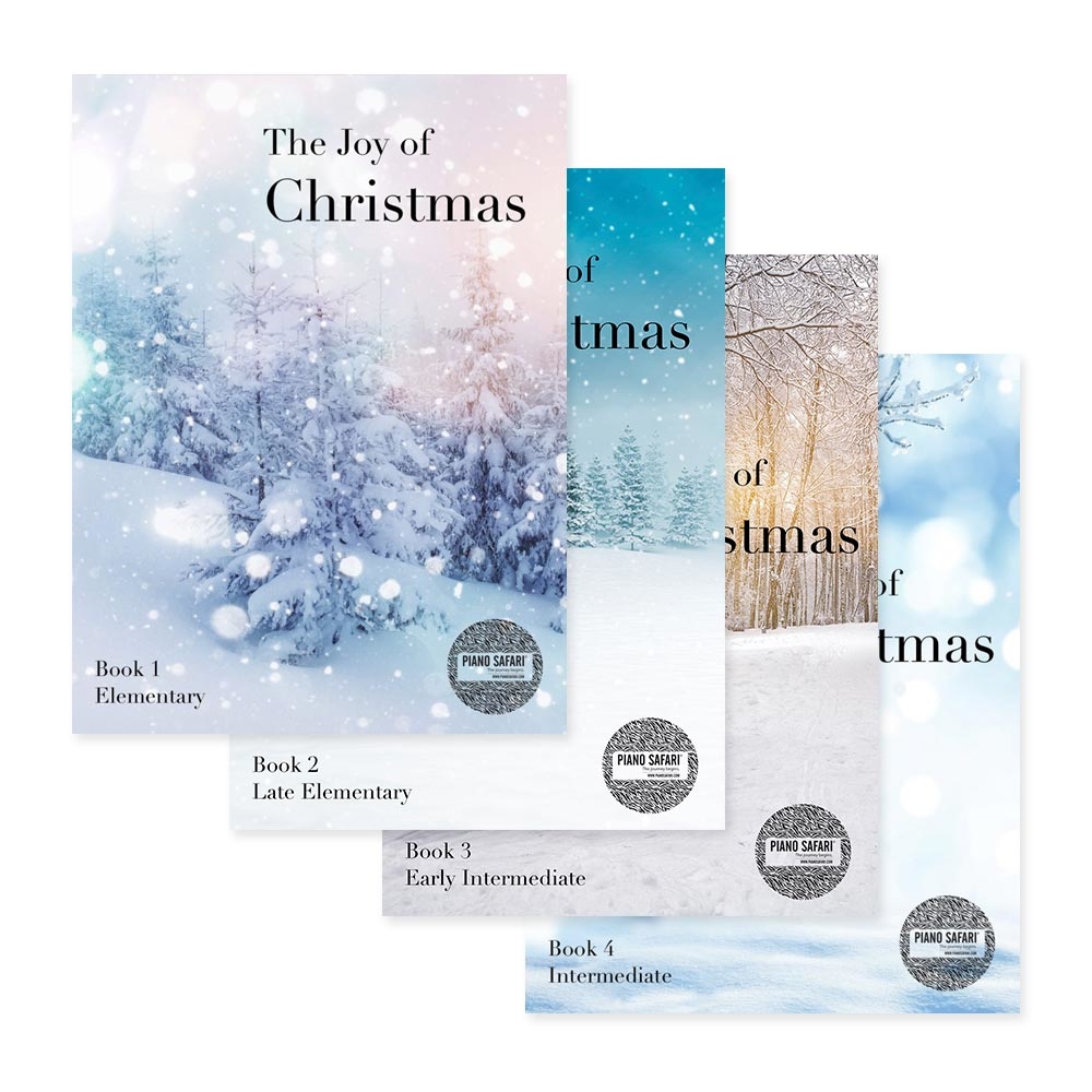 The Joy of Christmas Pack (Books 1 - 4) - Piano, Piano Duet - Books/Audio Online