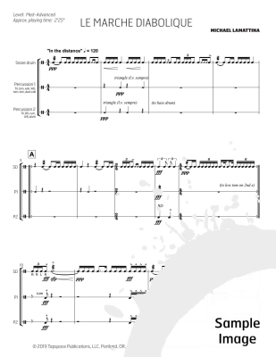 Le Marche Diabolique - LaMattina - Percussion Trio