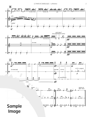 Le Marche Diabolique - LaMattina - Percussion Trio