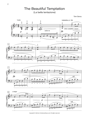 The Beautiful Temptation - Gerou - Piano