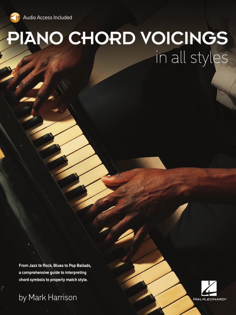 Piano Chord Voicings in All Styles - Harrison - Piano - Book/Audio Online