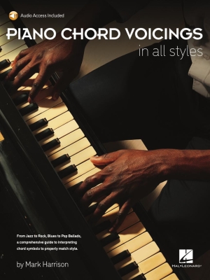 Hal Leonard - Piano Chord Voicings in All Styles - Harrison - Piano - Book/Audio Online