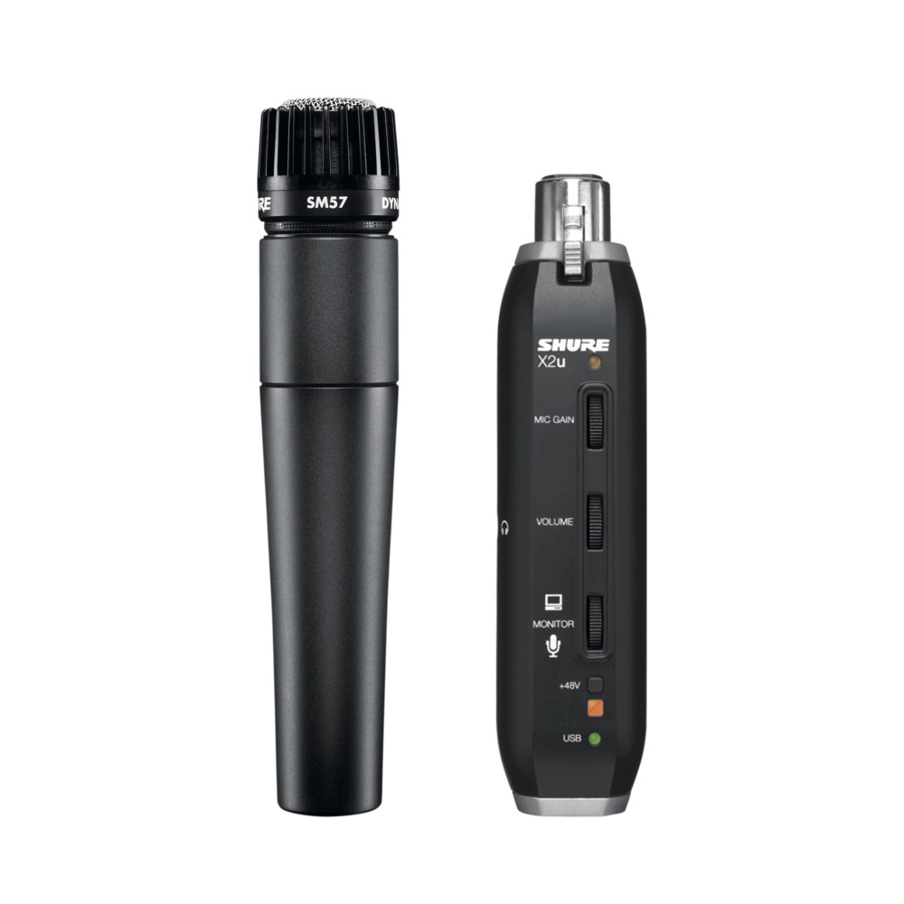 SM57 and X2U USB Digital Bundle