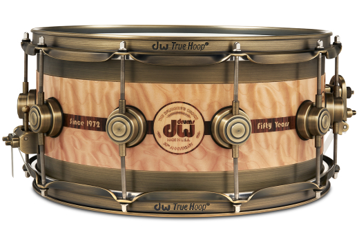 50th Anniversary Edge Snare Drum with Bag - 6.5 x 14\'\'
