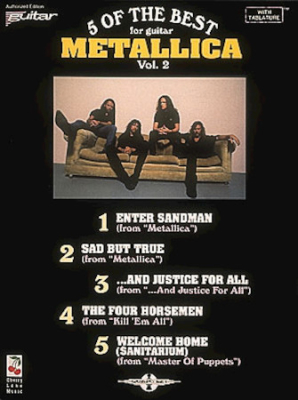Metallica: 5 of the Best, Vol. 2 - Guitar TAB - Book