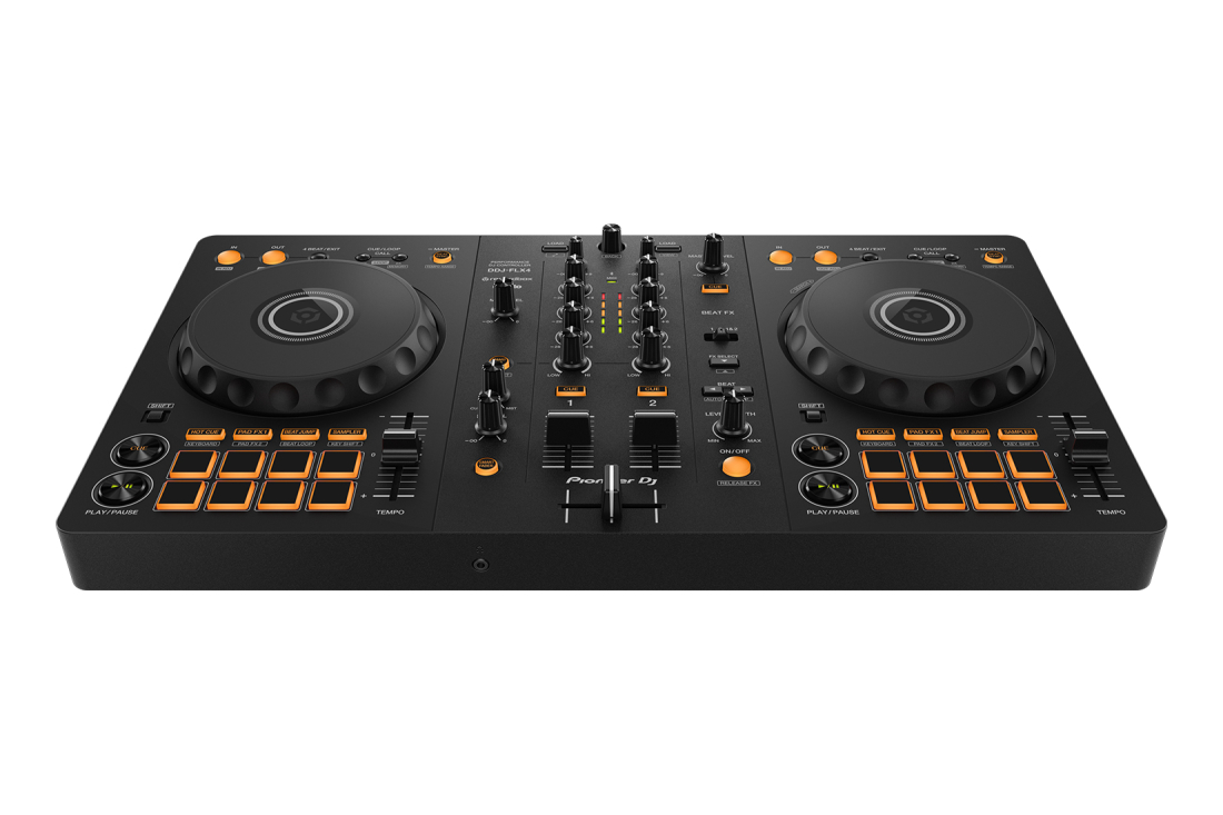 Pioneer DJ DDJFLX4 2Channel DJ Controller Long & McQuade