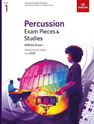 Percussion Exam Pieces & Studies, ABRSM Grade 1 - Book