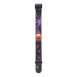 Outrun Polyester Guitar Strap - Neon Stars