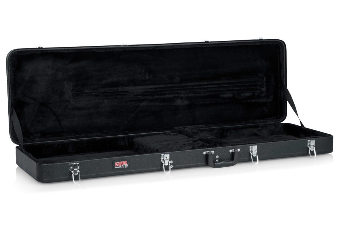 Hard-Shell Wood Case for Thunderbird Bass Guitars