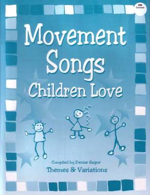 Themes & Variations - Movement Songs Children Love - Gagne - Book/CD
