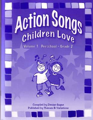 Themes & Variations - Action Songs Children Love Volume 1 - Gagne - Book/CD