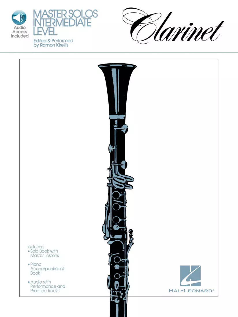 Master Solos Intermediate Level: Clarinet - Kireilis/Rutherford - Book/Audio Online