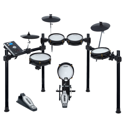 Alesis - Special Edition Command 8-Piece Electronic Drum Kit with Mesh Heads