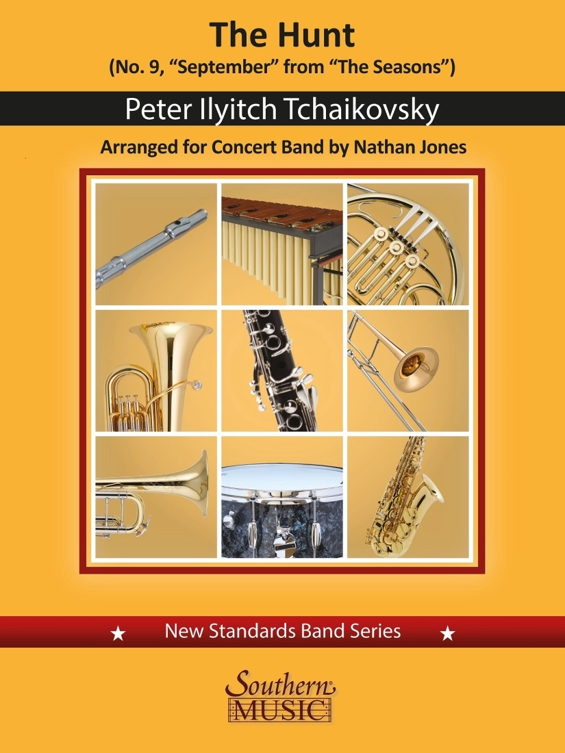 The Hunt (No. 9, \'\'September\'\' from \'\'The Seasons\'\') - Tchaikovsky/Jones - Concert Band - Gr. 3.5