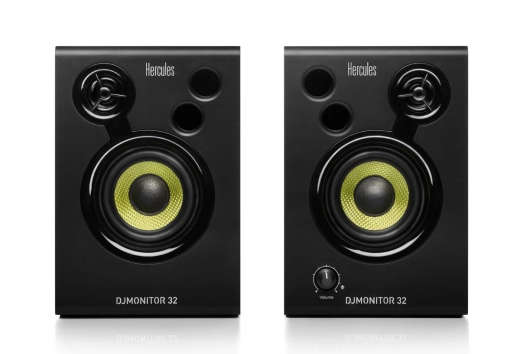 Hercules - DJMonitor 32 Active Monitoring Speakers (Pair)