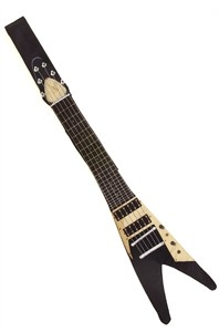 Flying V Guitar Shaped Tie