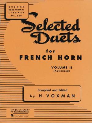 Rubank Publications - Selected Duets for French Horn