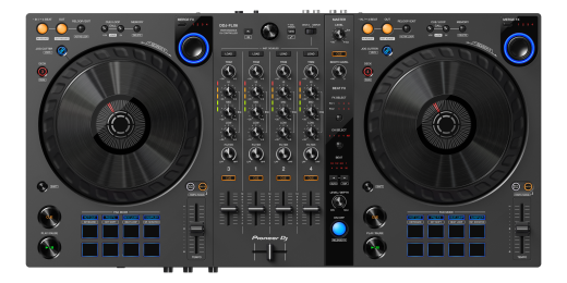Pioneer DJ - DDJ-FLX6-GT 4-channel DJ Controller for rekordbox, Serato & Virtual DJ - Matte Grey