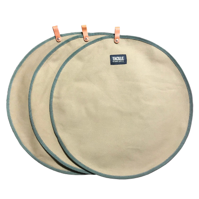 Tackle Instrument Supply Co. - Ensemble de 3housses en toile pour cymbale (22pouces, vert fort)