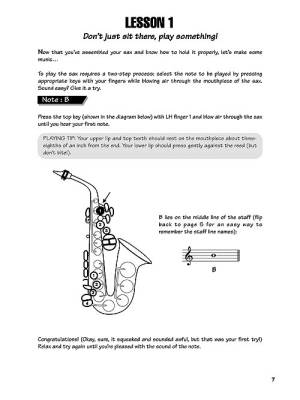 FastTrack E-flat Saxophone Method Book 1 - Neely - Book/Audio Online