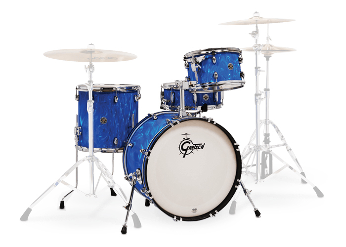 Catalina Club 4-Piece Shell Pack (20,12,14,SD) - Blue Satin Flame