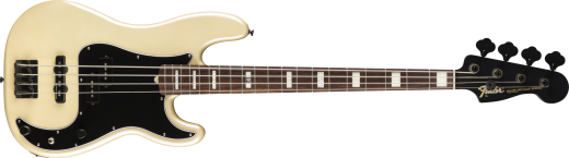Duff McKagan Deluxe Precision Bass, Rosewood Fingerboard, with Gigbag - White Pearl