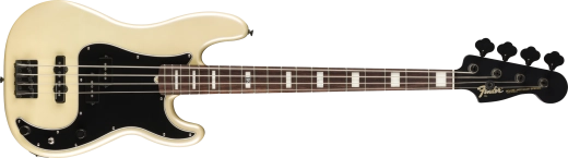 Fender - Duff McKagan Deluxe Precision Bass, Rosewood Fingerboard, with Gigbag - White Pearl