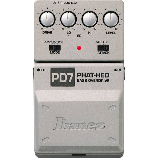 Ibanez - PD7 - Phat Head Bass Overdrive/Distortion