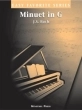 Santorella Publications - Minuet in G - Bach\/Cole - Easy Piano - Sheet Music