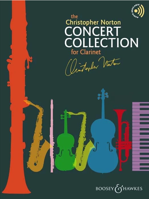 The Christopher Norton Concert Collection - Clarinet/Piano - Book/Audio Online