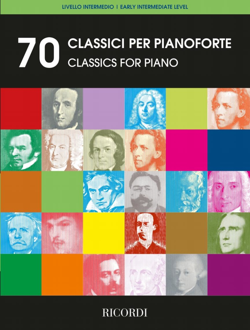 70 Classics for Piano - Book