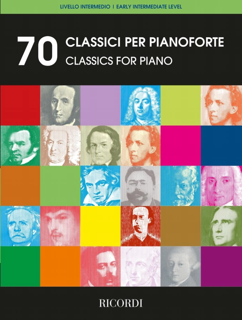 70 Classics for Piano - Book