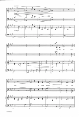 Come to the Water - Foley/Hasseler - SATB