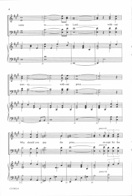 Come to the Water - Foley/Hasseler - SATB