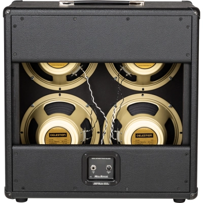 4x10 Boogie Open Back Cabinet - Black Vinyl, Black Grille