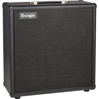 4x10 Boogie Open Back Cabinet - Black Vinyl, Black Grille