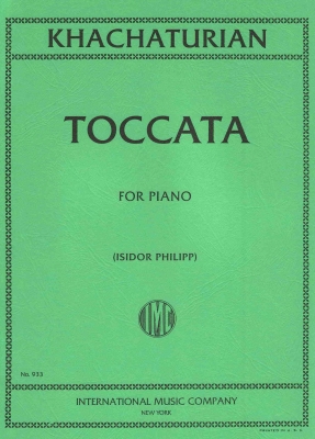 International Music Company - Toccata Khachaturian, Philipp Piano Partition individuelle