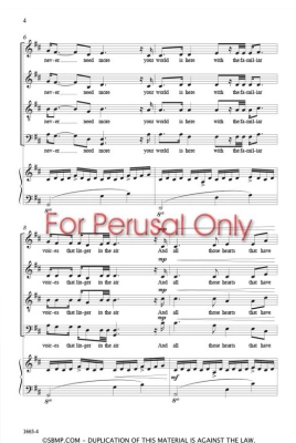 Always Keep This Close - Moore - SATB