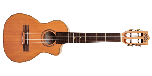 Leho - Spalted Maple Concert Cutaway Ukulele with Solid Cedar Top