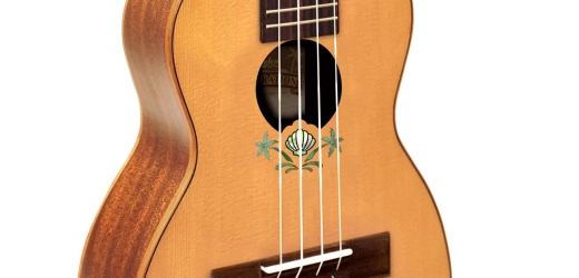 Celebration Solid Mahogany Concert Ukulele with Cedar Top