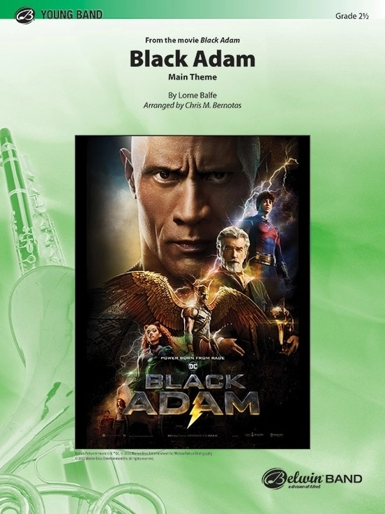 Black Adam: Main Theme - Balfe/Bernotas - Concert Band - Gr. 2.5