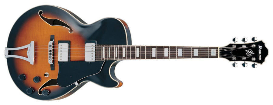 ギター Ibanez AG75-BS Amazon | Ibanez/アイバニーズ フル・ホロウ・エレキギター AG75