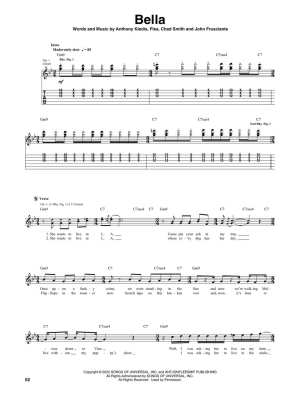 Red Hot Chili Peppers: Return of the Dream Canteen - Guitar TAB - Book