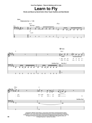 Foo Fighters: Bass Tab Collection - Bass Guitar TAB - Book