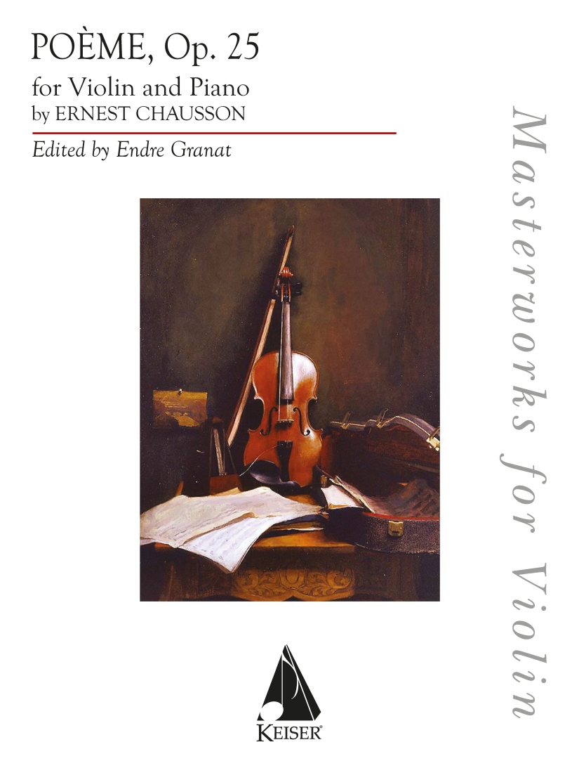 Poeme, op. 25 - Chausson/Granat - Violin/Piano - Book