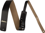 Jackson Guitars - Jackson Logo Leather Guitar Strap - Black