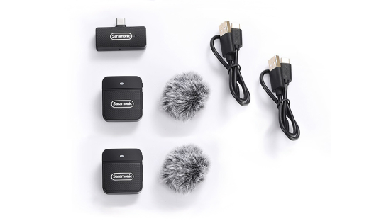 Blink 100 B6 Ultracompact 2.4GHz Dual-Channel Wireless Microphone System with USB