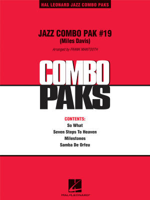 Jazz Combo Pak #19 (Miles Davis) - Mantooth - Jazz Combo/Audio Online - Gr. 3