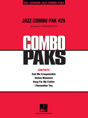 Hal Leonard - Jazz Combo Pak #25 - Mantooth - Jazz Combo/Audio Online - Gr. 3