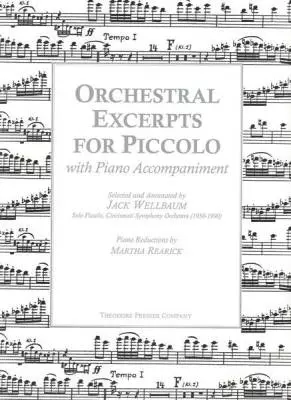 Orchestral Excerpts For Piccolo